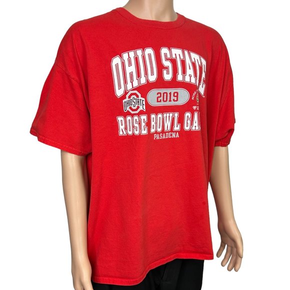 Blue 84 Ohio State Buckeyes 2019 Rose Bowl Game Pasadena Mens‎ XXXL T-Shirt - Picture 3 of 11